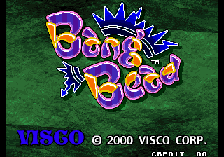 Pantalla de título de Bang Bead