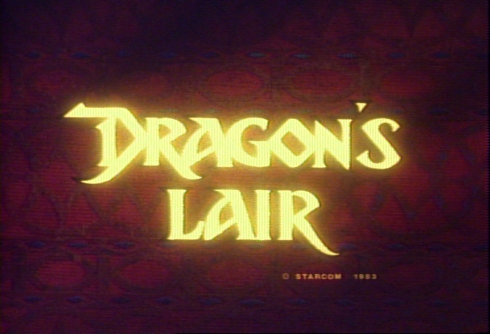 Pantalla de título de Dragon's Lair