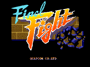 Pantalla de título de Final Fight