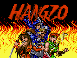 Pantalla de título de Hangzo