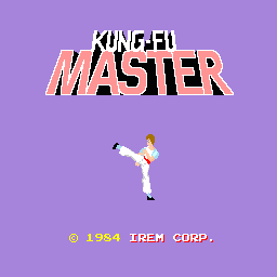 Pantalla de título de Kung-Fu Master