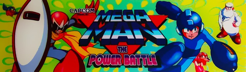 Marquesina de Mega Man: The Power Battle