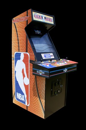 Mueble de NBA Jam
