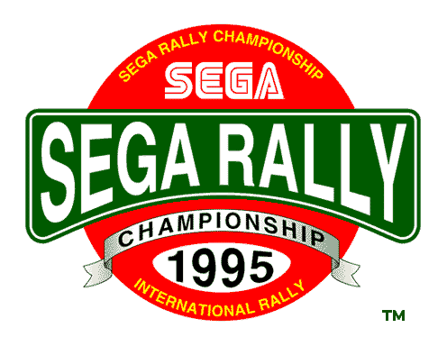 Pantalla de título de Sega Rally Championship