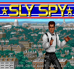 Pantalla de título de Sly Spy