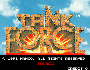 Pantalla de título de Tank Force