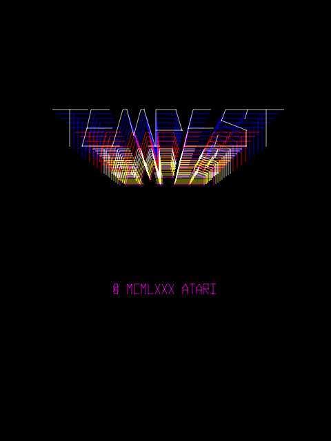 Pantalla de título de Tempest