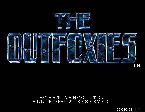 Pantalla de título de The Outfoxies