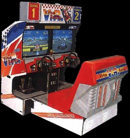 Mueble de Virtua Racing